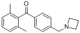 4'-AZETIDINOMETHYL-2,6-DIMETHYLBENZOPHENONE CAS#: 898756-67-7