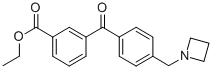 4'-AZETIDINOMETHYL-3-CARBOETHOXYBENZOPHENONE CAS#: 898756-28-0