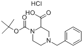 4-BENZYL-PIPERAZINE-1,2-DICARBOXYLIC ACID 1-TERT-BUTYL ESTER HYDROCHLORIDE CAS#: 898282-25-2