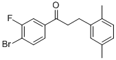 4'-BROMO-3-(2,5-DIMETHYLPHENYL)-3'-FLUOROPROPIOPHENONE CAS#: 898753-66-7