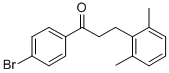 4'-BROMO-3-(2,6-DIMETHYLPHENYL)PROPIOPHENONE CAS#: 898754-67-1