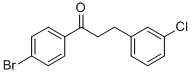 4'-BROMO-3-(3-CHLOROPHENYL)PROPIOPHENONE CAS#: 898762-56-6