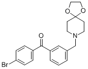 4'-BROMO-3-[8-(1,4-DIOXA-8-AZASPIRO[4.5]DECYL)METHYL]BENZOPHENONE CAS#: 898761-71-2