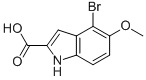 4-BROMO-5-METHOXY-1H-INDOLE-2-CARBOXYLIC ACID CAS#: 92622-97-4