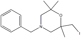 4-Benzyl-2-(Iodomethyl)-2,6,6-Trimethylmorpholine CAS#: 892871-64-6