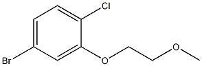 4-Bromo-1-chloro-2-(2-methoxyethoxy)benzene CAS#: 897955-78-1