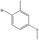 (4-Bromo-3-methylphenyl)(methyl)sulphane CAS#: 90532-02-8