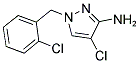 4-CHLORO-1-(2-CHLORO-BENZYL)-1H-PYRAZOL-3-YLAMINE CAS#: 895929-20-1