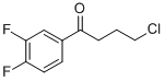4-CHLORO-1-(3,4-DIFLUOROPHENYL)-1-OXOBUTANE CAS#: 898761-48-3