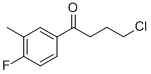 4-CHLORO-1-(4-FLUORO-3-METHYLPHENYL)-1-OXOBUTANE CAS#: 898761-04-1