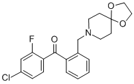 4-CHLORO-2'-[8-(1,4-DIOXA-8-AZASPIRO[4.5]DECYL)METHYL]-2-FLUOROBENZOPHENONE CAS#: 898756-45-1
