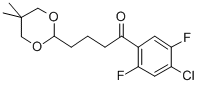 4'-CHLORO-2',5'-DIFLUORO-4-(5,5-DIMETHYL-1,3-DIOXAN-2-YL)BUTYROPHENONE CAS#: 898757-41-0