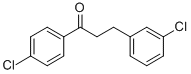 4'-CHLORO-3-(3-CHLOROPHENYL)PROPIOPHENONE CAS#: 898762-62-4