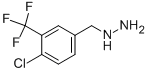 (4-CHLORO-3-TRIFLUOROMETHYL-BENZYL)-HYDRAZINE CAS#: 887595-86-0
