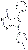 4-CHLORO-7-(4-METHYLPHENYL)-5-PHENYL-7H-PYRROLO[2,3-D]PYRIMIDINE CAS#: 890091-48-2