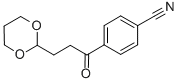 4'-CYANO-3-(1,3-DIOXAN-2-YL)PROPIOPHENONE CAS#: 898756-72-4