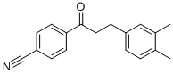 4'-CYANO-3-(3,4-DIMETHYLPHENYL)PROPIOPHENONE CAS#: 898755-76-5