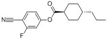 4-CYANO-3-FLUOROPHENYL TRANS-4-PROPYLCYCLOHEXANECARBOXYLATE CAS#: 90525-57-8