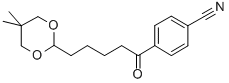 4'-CYANO-5-(5,5-DIMETHYL-1,3-DIOXAN-2-YL)VALEROPHENONE CAS#: 898756-80-4