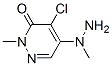 4-Chloro-2-methyl-5-(1-methylhydrazino)-3(2H)-pyridazinone CAS#: 94415-35-7