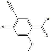 4-Chloro-5-cyano-2-Methoxybenzoic acid CAS#: 95383-20-3