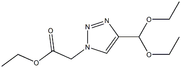 (4-Diethoxymethyl-[1,2,3]triazol-1-yl)-acetic acid ethyl ester CAS#: 887908-65-8