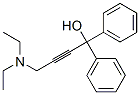 4-(Diethylamino)-1,1-diphenyl-2-butyn-1-ol CAS#: 968-59-2