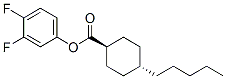 4-Difluorophenyl 4-pentyl-cyclohexanecarboxylate,trans-3 CAS#: 94737-82-3