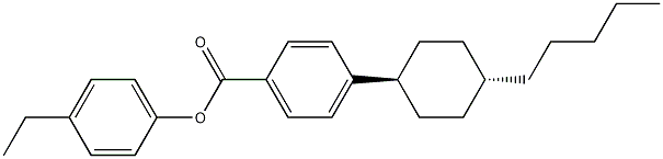 4-Ethylphenyl 4-(trans-4-pentylcyclohexyl)benzoate CAS#: 91223-44-8