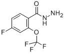 4-FLUORO-2-TRIFLUOROMETHOXY-BENZOIC ACID HYDRAZIDE CAS#: 887596-89-6