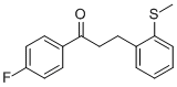 4'-FLUORO-3-(2-THIOMETHYLPHENYL)PROPIOPHENONE CAS#: 898754-69-3