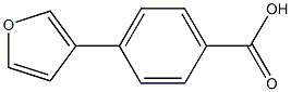 4-(Furan-3-yl)benzoic acid CAS#: 890715-18-1