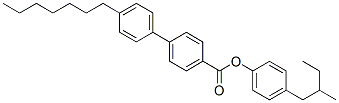 4'-Heptyl-(1,1'-biphenyl)-4-carboxylic acid, 4-(2-methylbutyl)phenyl ester CAS#: 92758-27-5