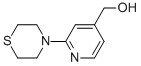 4-(Hydroxymethyl)-2-(thiomorpholin-4-yl)pyridine CAS#: 898289-25-3