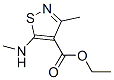 4-Isothiazolecarboxylicacid,3-methyl-5-(methylamino)-,ethylester(7CI,9CI) CAS#: 90197-52-7