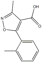 4-Isoxazolecarboxylicacid,3-methyl-5-o-tolyl-(7CI) CAS#: 91569-56-1