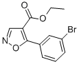 4-Isoxazolecarboxylicacid,5-(3-bromophenyl)-,ethylester(9CI) CAS#: 887407-90-1