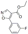 4-Isoxazolecarboxylicacid,5-(3-fluorophenyl)-,ethylester(9CI) CAS#: 887408-00-6