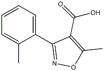 4-Isoxazolecarboxylicacid,5-methyl-3-o-tolyl-(7CI) CAS#: 91569-58-3