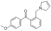 4'-METHOXY-2-(3-PYRROLINOMETHYL) BENZOPHENONE CAS#: 898762-89-5