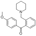 4'-METHOXY-2-PIPERIDINOMETHYL BENZOPHENONE CAS#: 898751-80-9