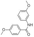 4-METHOXY-N-(3-METHOXYPHENYL)BENZAMIDE CAS#: 91099-22-8