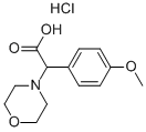 (4-METHOXY-PHENYL)-MORPHOLIN-4-YL-ACETIC ACID HYDROCHLORIDE CAS#: 93475-27-5
