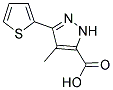 4-METHYL-5-THIOPHEN-2-YL-2H-PYRAZOLE-3-CARBOXYLIC ACID CAS#: 890621-27-9