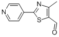 4-Methyl-2-pyridin-4-yl-1,3-thiazole-5-carboxaldehyde 97% CAS#: 892502-19-1