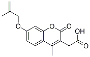 {4-Methyl-7-[(2-methylprop-2-en-1-yl)oxy]-2-oxo-2H-chromen-3-yl}acetic acid CAS#: 887833-28-5