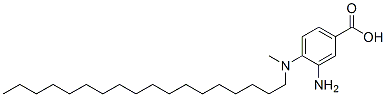 4-(N-methyl-N-octadecylamino)-3-aminobenzoic acid CAS#: 94199-45-8