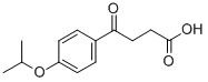 4-OXO-4-(4-ISOPROPOXYPHENYL)BUTYRIC ACID CAS#: 91121-67-4