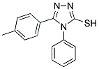 4-PHENYL-5-P-TOLYL-4H-[1,2,4]TRIAZOLE-3-THIOL CAS#: 93378-56-4
