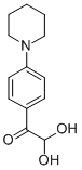 4-PIPERIDINYLPHENYLGLYOXAL HYDRATE CAS#: 93290-93-8